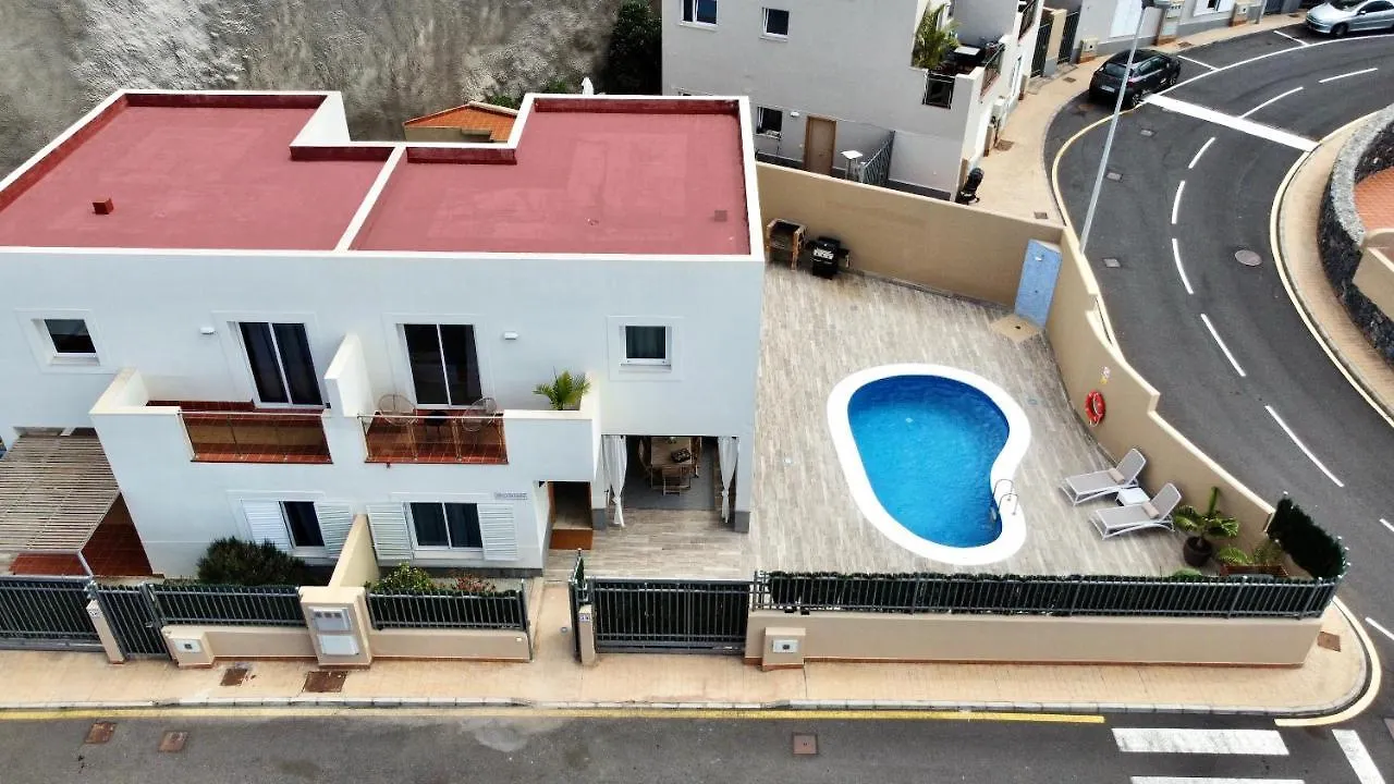 Luxury Villa San Borondon With Private Heated Pool Free Car Rental May And June Costa Adeje